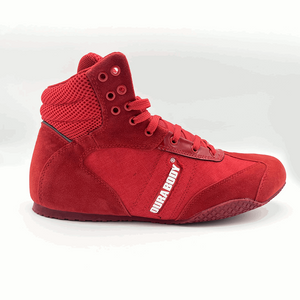 right side of the  Red Pro Level 2 Series sneakers 