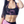 Load image into Gallery viewer, Black and Pink Sport Bra
