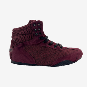 right side of the Burgundy Pro Level 2 Series sneaker 