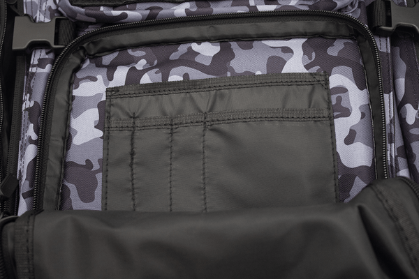 45L Camo Grey Backpack sold by DURABODY SPORTS