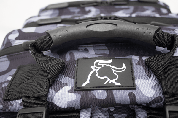 45L Camo Grey Backpack sold by DURABODY SPORTS