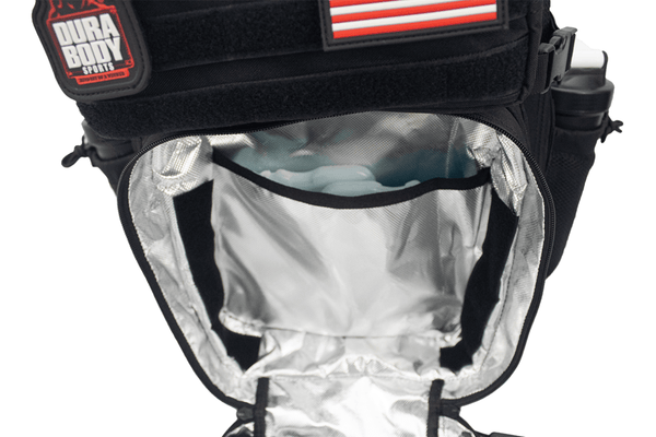 45L Black Military Meal Prep Management Bag sold by DURABODY SPORTS