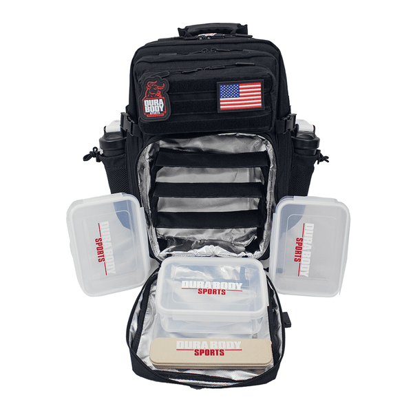 45L Black Military Meal Prep Management Bag sold by DURABODY SPORTS