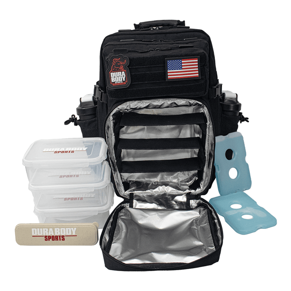 45L Black Military Meal Prep Management Bag sold by DURABODY SPORTS