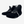 Load image into Gallery viewer, front side angle of the  Black Pro Level 2 Series sneakers 
