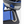 Load image into Gallery viewer, Blue Neoprene Wrist Wraps With Lifting Strap
