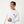 Load image into Gallery viewer, zoomed in for the front of the Athletic White Long Sleeve shirt with logo on chest and also saying on sleeve 
