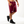 Load image into Gallery viewer, side of Athletic Dark Red Shorts, with hand in pocket 
