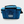 Load image into Gallery viewer, back of the 3 blue meal bag, with the logo in the middle 
