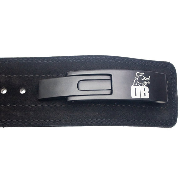Black 10MM Hardcore Powerlifting Belt With Steel Lever Buckle sold by DURABODY SPORTS