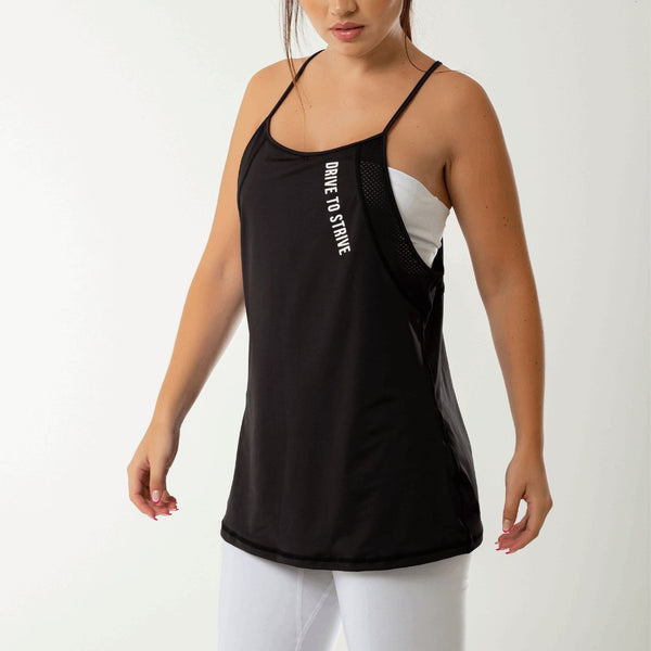 Black Lightweight Tank Top sold by DURABODY SPORTS