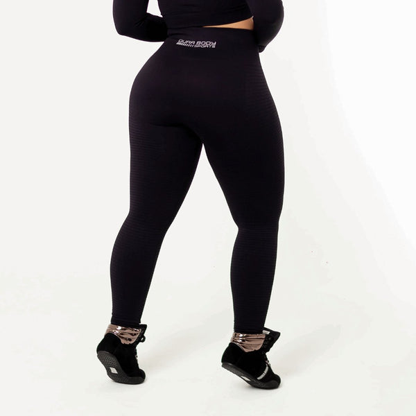 Black Seamless Legging sold by DURABODY SPORTS