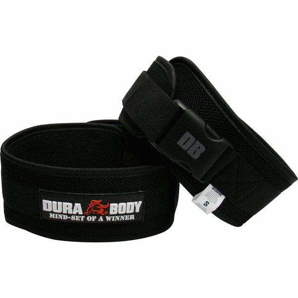Black Titan Neoprene Weightlifting Belt sold by DURABODY SPORTS
