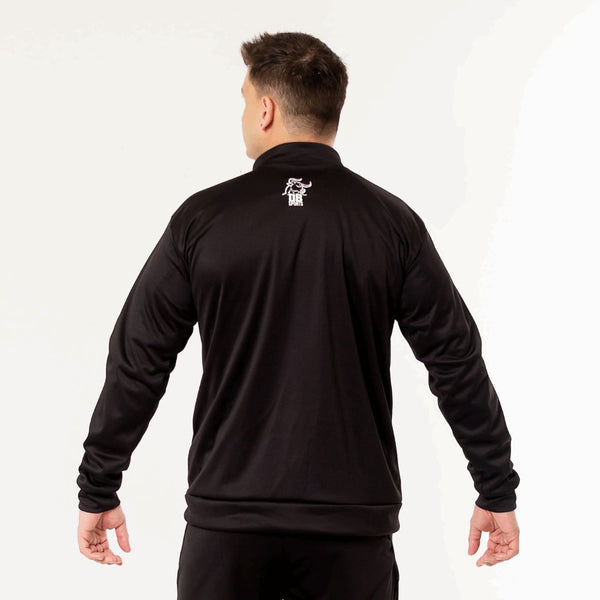 Black Track Jacket sold by DURABODY SPORTS