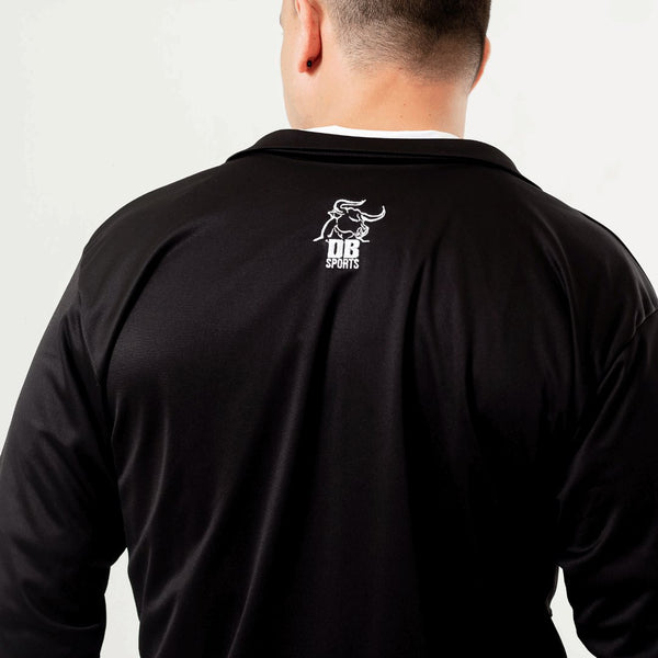Black Track Jacket sold by DURABODY SPORTS