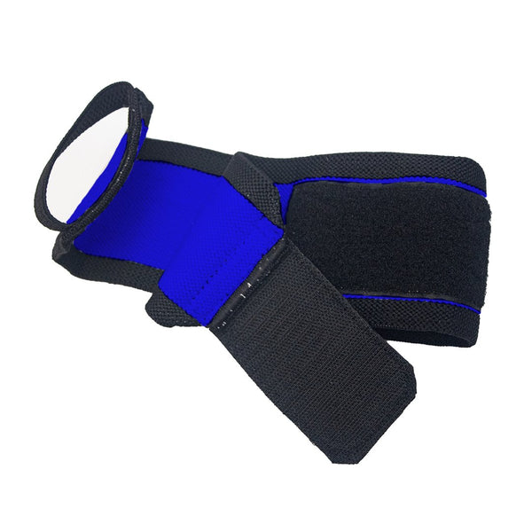 Blue Wrist Wraps 18" - Guardian Premium Weightlifting Support sold by DURABODY SPORTS