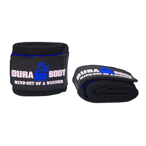 Blue Wrist Wraps 18" - Guardian Premium Weightlifting Support sold by DURABODY SPORTS