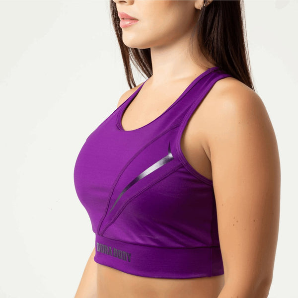 Dark Purple Sport Bra sold by DURABODY SPORTS