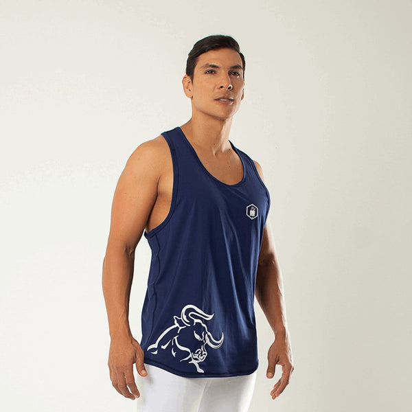 Toro Drifit Blue Tank Top sold by DURABODY SPORTS