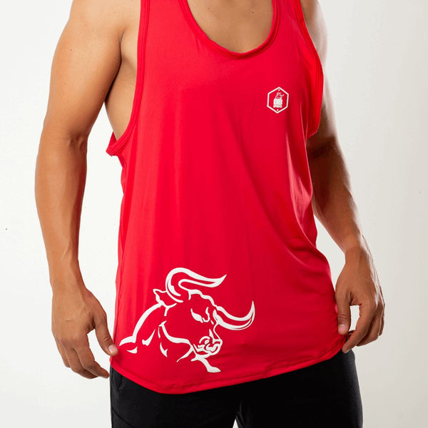 Toro Drifit Red Tank Top sold by DURABODY SPORTS