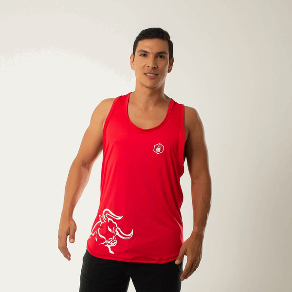 Toro Drifit Red Tank Top sold by DURABODY SPORTS
