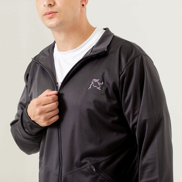 Grey Track Jacket sold by DURABODY SPORTS