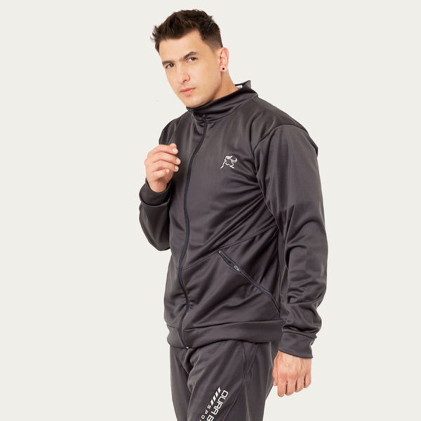 Grey Track Jacket sold by DURABODY SPORTS