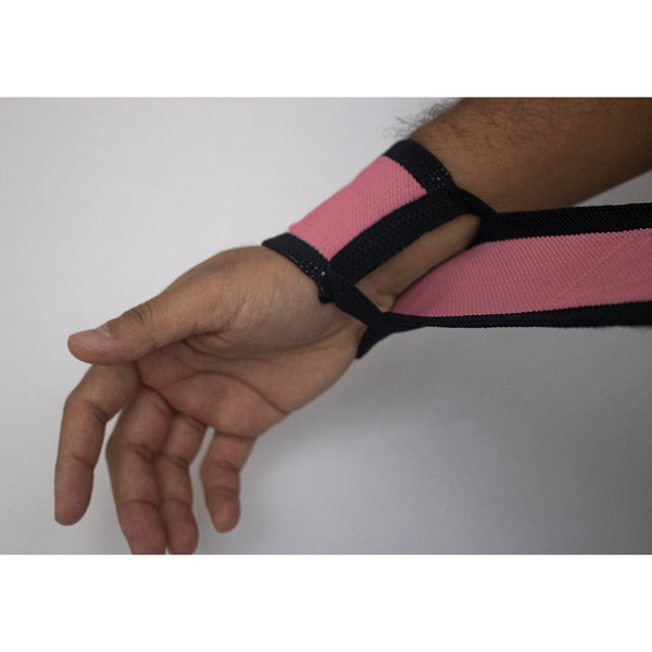 Pink Wrist Wraps 18" - Guardian Premium Weightlifting Support sold by DURABODY SPORTS