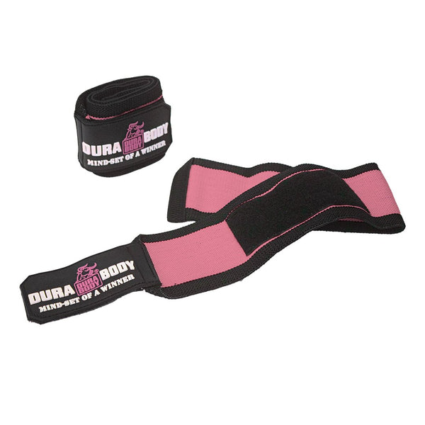 Pink Wrist Wraps 18" - Guardian Premium Weightlifting Support sold by DURABODY SPORTS