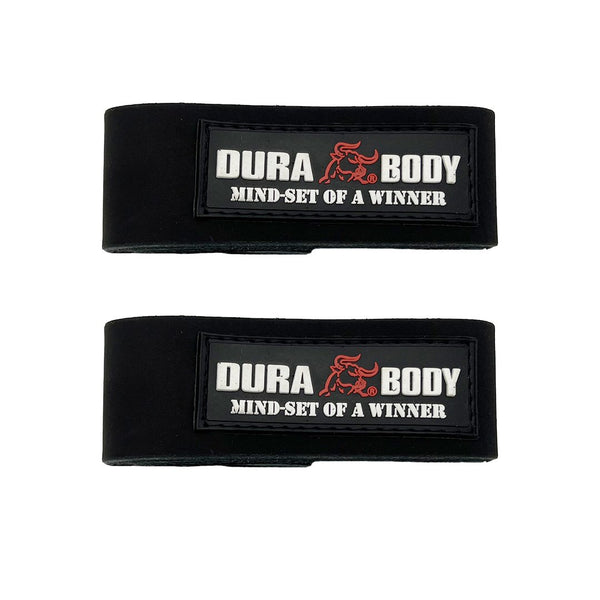 Leather Black Lifting Straps sold by DURABODY SPORTS