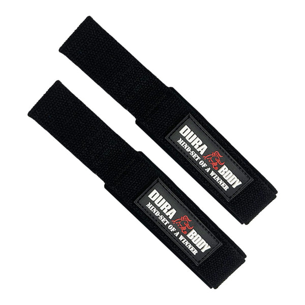 Leather Black Lifting Straps sold by DURABODY SPORTS