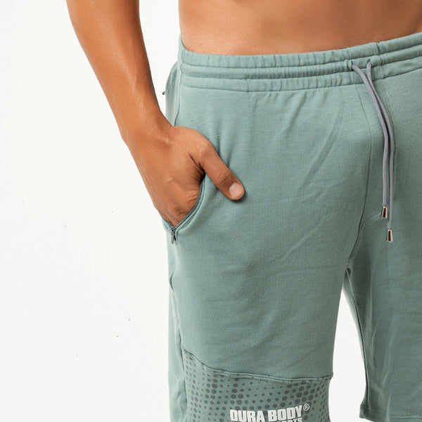 Men's Athletic Light Olive Shorts sold by DURABODY SPORTS
