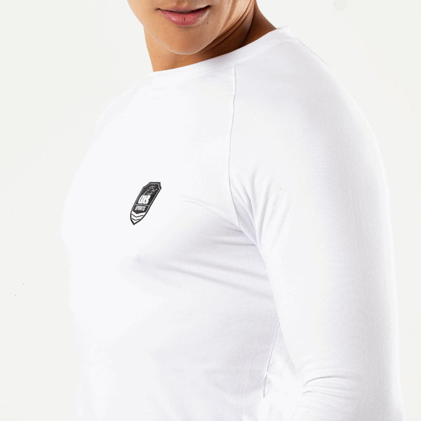 Men's Athletic White Long Sleeve sold by DURABODY SPORTS