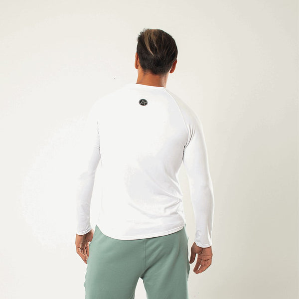 Men's Athletic White Long Sleeve sold by DURABODY SPORTS