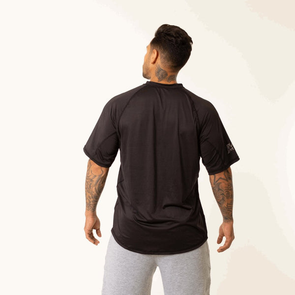 Men's Drifit Black Sports T-Shirt sold by DURABODY SPORTS