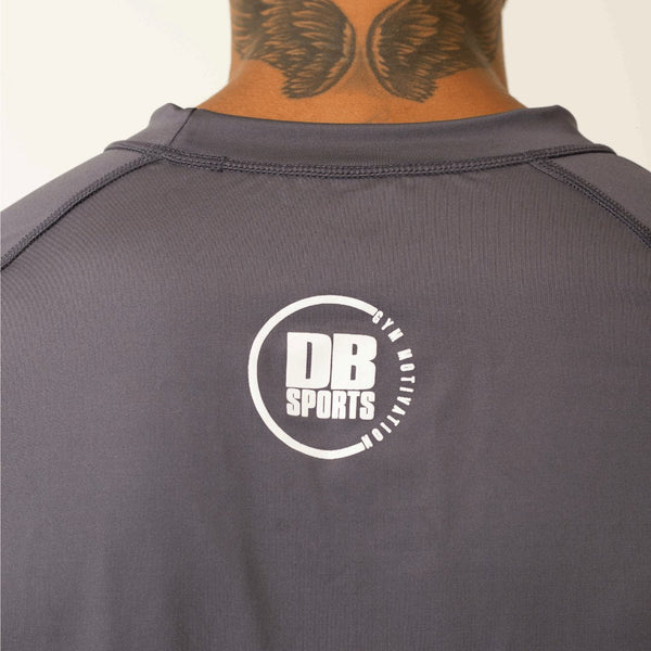 Men's Drifit Grey Sports T-Shirt sold by DURABODY SPORTS
