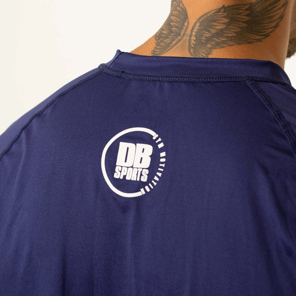 Men's Drifit Navy Blue Sports T-Shirt sold by DURABODY SPORTS