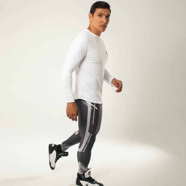 Men's Grey DB Sport Leggings sold by DURABODY SPORTS