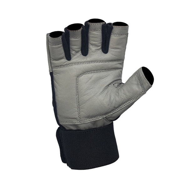 Men's Grey Grand Champion Weightlifting Gloves sold by DURABODY SPORTS
