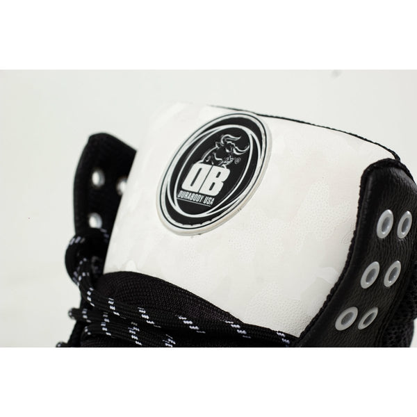 Men's White & Black Pro Level 2 Series sold by DURABODY SPORTS