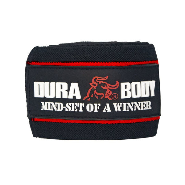 Red Guardian Knee Wraps sold by DURABODY SPORTS