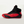 Load image into Gallery viewer, Left side of  Black &amp; Red Pro Level sneakers
