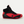 Load image into Gallery viewer, Right side of  Black &amp; Red Pro Level sneakers 

