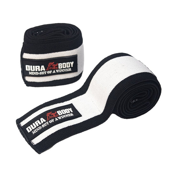 White Elbow Wraps sold by DURABODY SPORTS