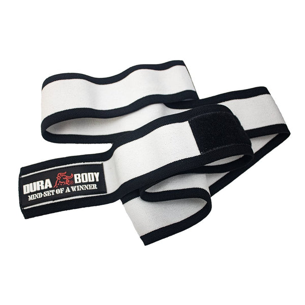 White Guardian Knee Wraps sold by DURABODY SPORTS