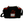 Load image into Gallery viewer, back of the meal bag with red zippers and the logo in the middle 
