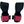 Load image into Gallery viewer, the back of a set of the pink dura grips
