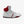 Load image into Gallery viewer, right side of the White and Red Pro Level 2 Series sneaker
