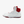 Load image into Gallery viewer, left side of the White and Red Pro Level 2 Series sneaker 
