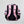 Load image into Gallery viewer, back of the pink camo military bag 

